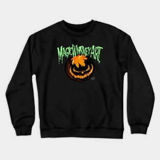 MagicWhiskeyART Drip Logo Crewneck Sweatshirt